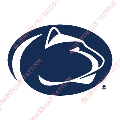 Penn State Nittany Lions Customize Temporary Tattoos Stickers NO.5860